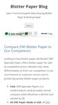 Mobile Screenshot of blotterpaperblog.com